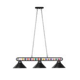 56" 3 Lamp Billiard Balls Lamp